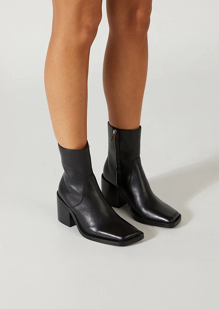 Prince Black Como Ankle Boots 4 Prince Black Como Ankle Boots - Image 2