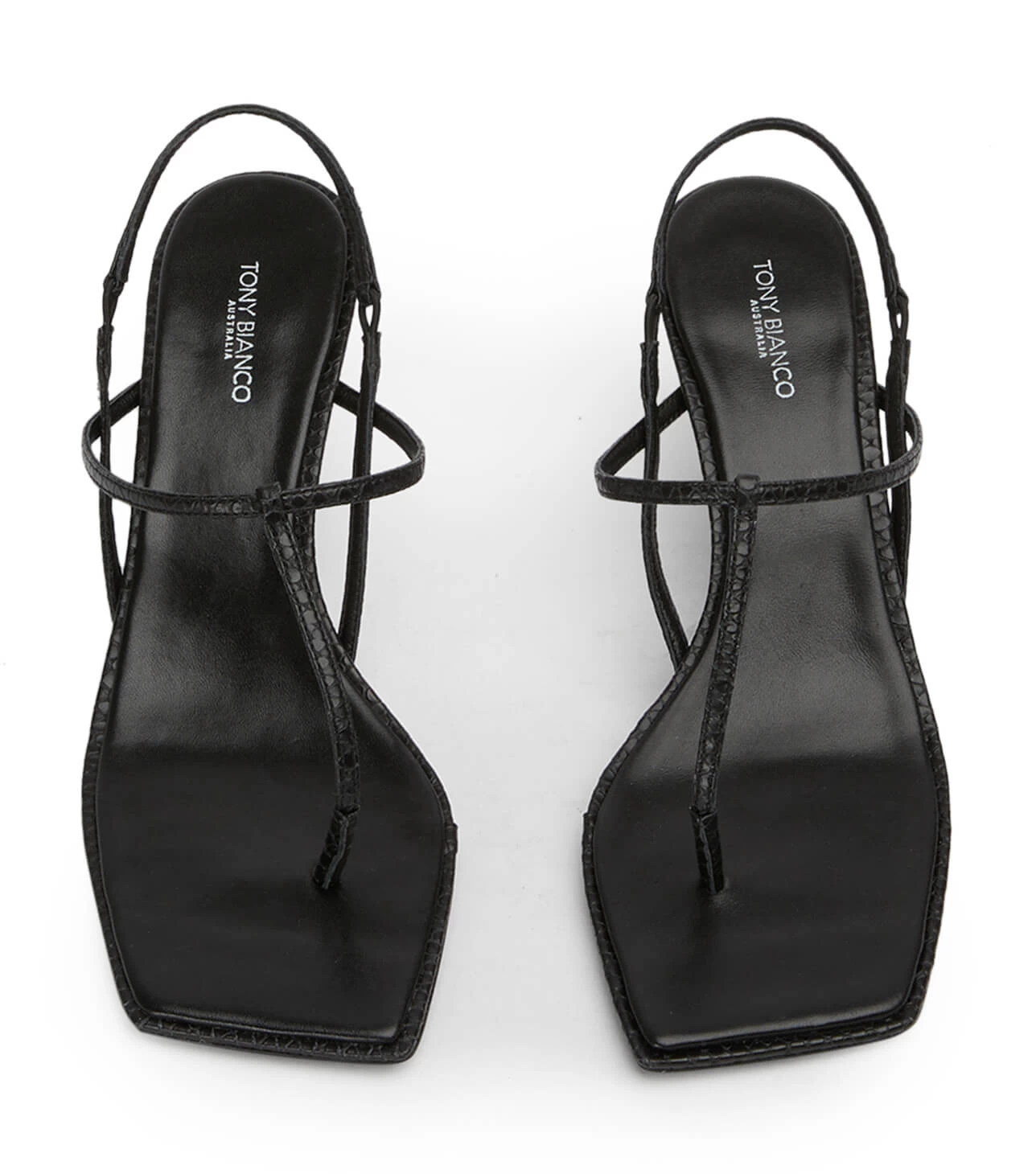 Renee Black Snake Heels 6 Renee Black Snake Heels - Image 4