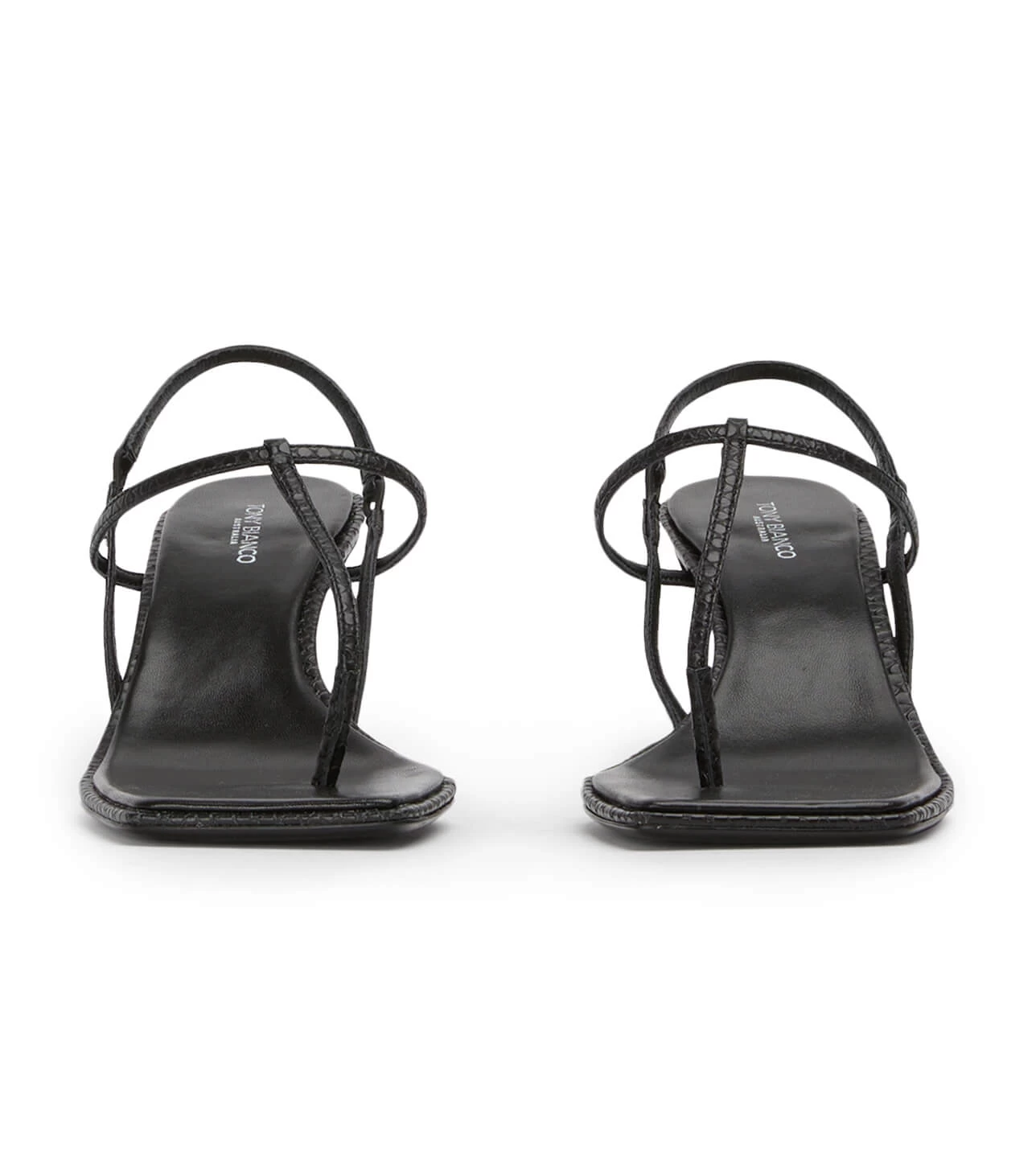 Renee Black Snake Heels 7 Renee Black Snake Heels - Image 5