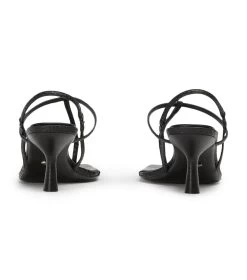 Renee Ecru Snake Heels -Tony Bianco Sales renee black snake heels 1288 4