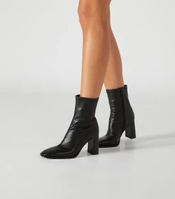 Rover Black Venice Ankle Boots -Tony Bianco Sales rover black venice ankle boots styled 1288 2