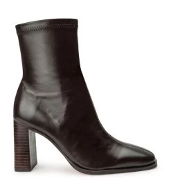 Rover Chocolate Nappa Ankle Boots 10 Rover Chocolate Nappa Ankle Boots -Tony Bianco Sales rover chocolate nappa ankle boots 1288 1