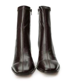 Rover Chocolate Nappa Ankle Boots 12 Rover Chocolate Nappa Ankle Boots -Tony Bianco Sales rover chocolate nappa ankle boots 1288 3