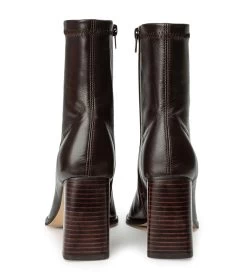 Rover Chocolate Nappa Ankle Boots 13 Rover Chocolate Nappa Ankle Boots -Tony Bianco Sales rover chocolate nappa ankle boots 1288 4