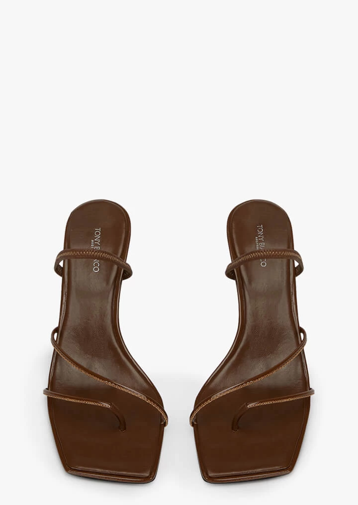 Ruma Mocha Patent Heels 5 Ruma Mocha Patent Heels - Image 3