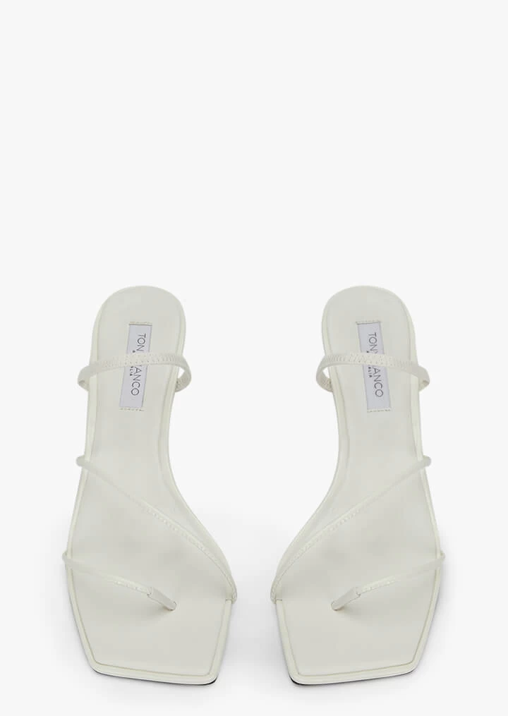 Ruma White Patent Heels 5 Ruma White Patent Heels - Image 3