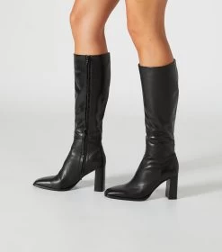 Rylee Black Venice Calf Boots -Tony Bianco Sales rylee black venice calf boots styled 1288 2