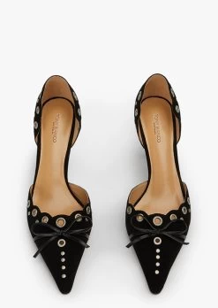 Safari Black Suede Heels 12 Safari Black Suede Heels -Tony Bianco Sales safari black suede heels 720 2