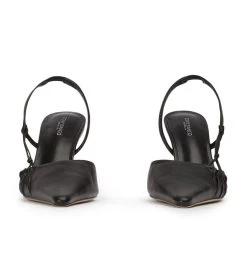 Sakai Black Nappa Heels -Tony Bianco Sales sakai black nappa heels 1288 3