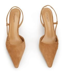Sakai Butterscotch Suede Heels -Tony Bianco Sales sakai butterscotch suede heels 1288 2
