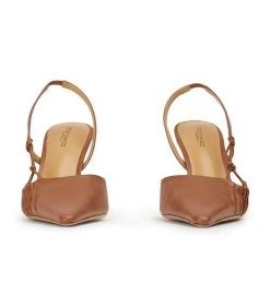 Sakai Tan Capretto Heels -Tony Bianco Sales sakai tan carpetto heels 1288 3
