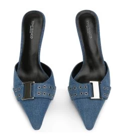 Samma Vintage Denim Heels -Tony Bianco Sales samma washed denim heels 1288 2