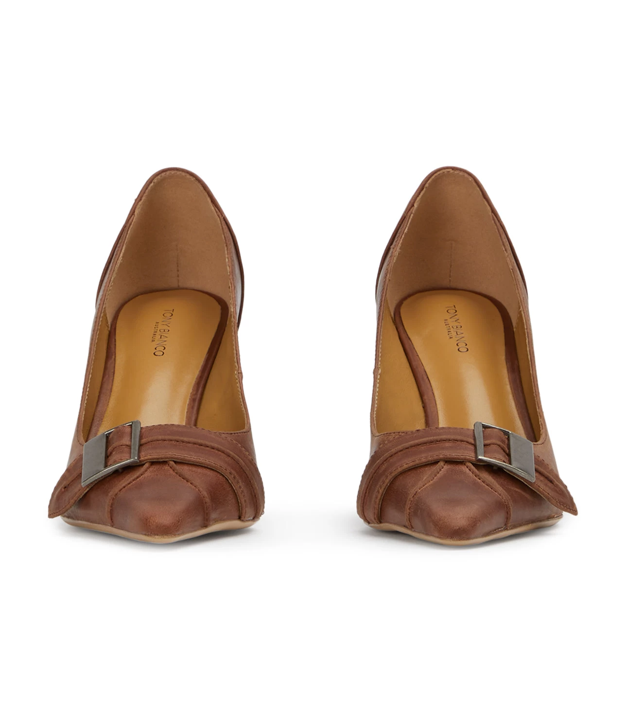 Shiraz Cognac Heels 9 Shiraz Cognac Heels - Image 7