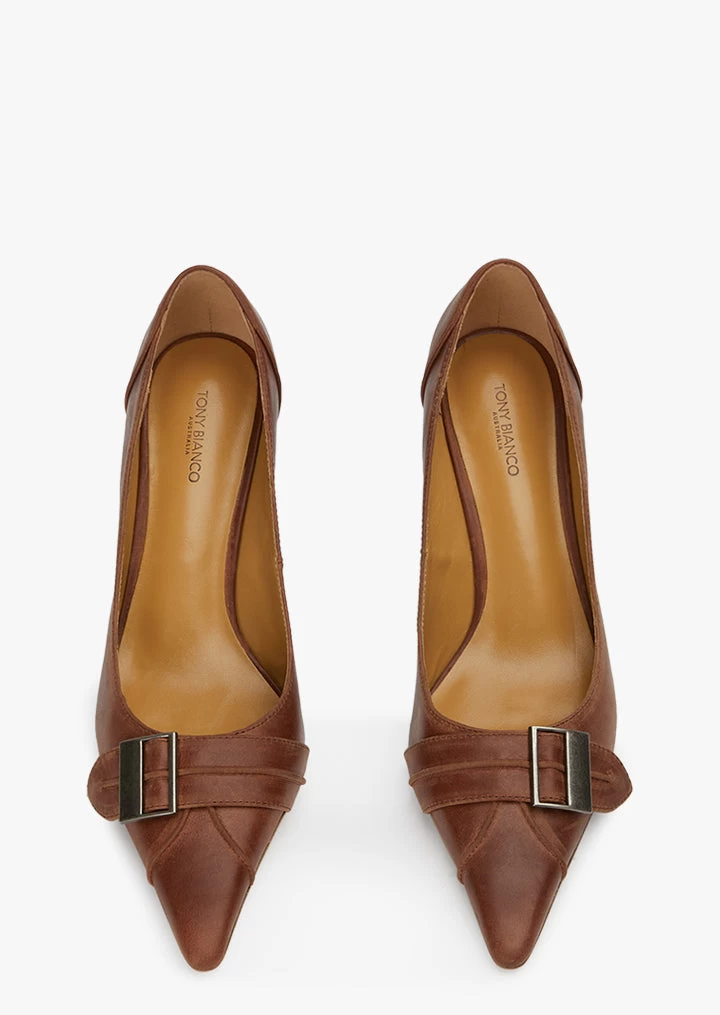 Shiraz Cognac Heels 5 Shiraz Cognac Heels - Image 3