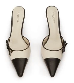 Shirley Bone/Black Heels -Tony Bianco Sales shirley bone black heels 1288 2