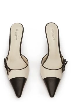 Shirley Bone/Black Heels -Tony Bianco Sales shirley bone black heels 720 2