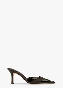 Shuga Black/Black Patent Heels