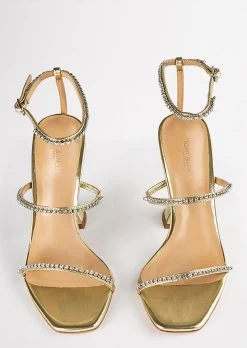Shy Gold Nappa Metallic Heels -Tony Bianco Sales shy gold nappa heels 720 2