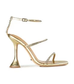 Shy Gold Nappa Metallic Heels -Tony Bianco Sales shy gold nappa tony bianco heels 1288 1