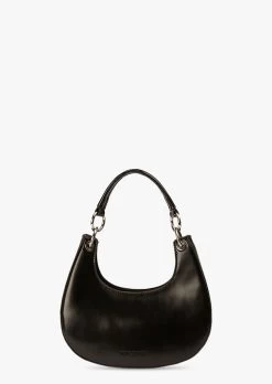 Talia Black Hi Shine Mini Handbags