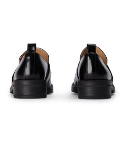 Theo Black Hi Shine Flats -Tony Bianco Sales theo black hi shine casual shoes 1288 4