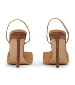 Tiamo Butterscotch Suede Heels -Tony Bianco Sales tiamo butterscotch suede heels 1288 4