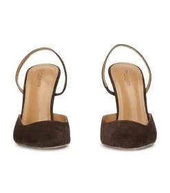Tiamo Espresso Suede Heels -Tony Bianco Sales tiamo espresso suede heels 1288 3