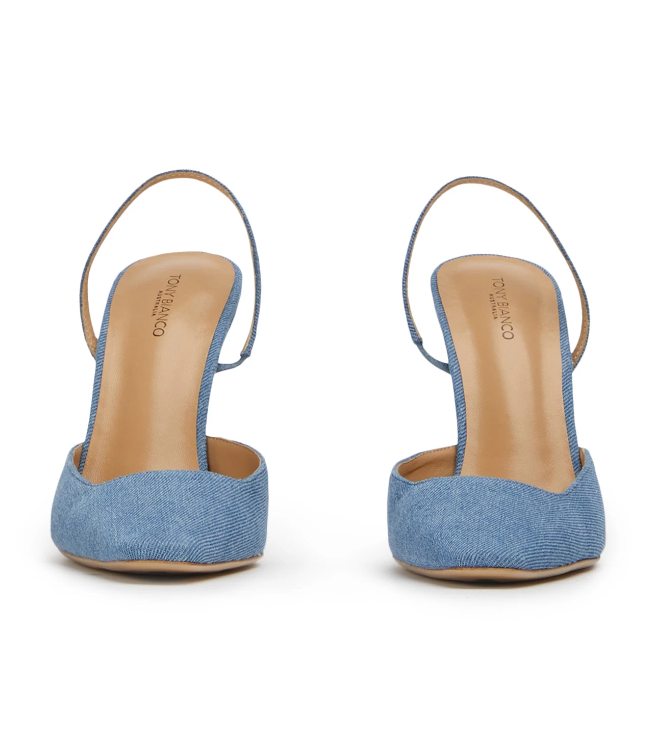 Tiamo Washed Denim Heels 9 Tiamo Washed Denim Heels - Image 7