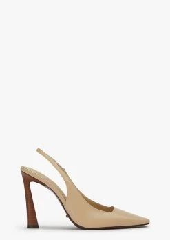 Tiger Brulee Nappa Heels