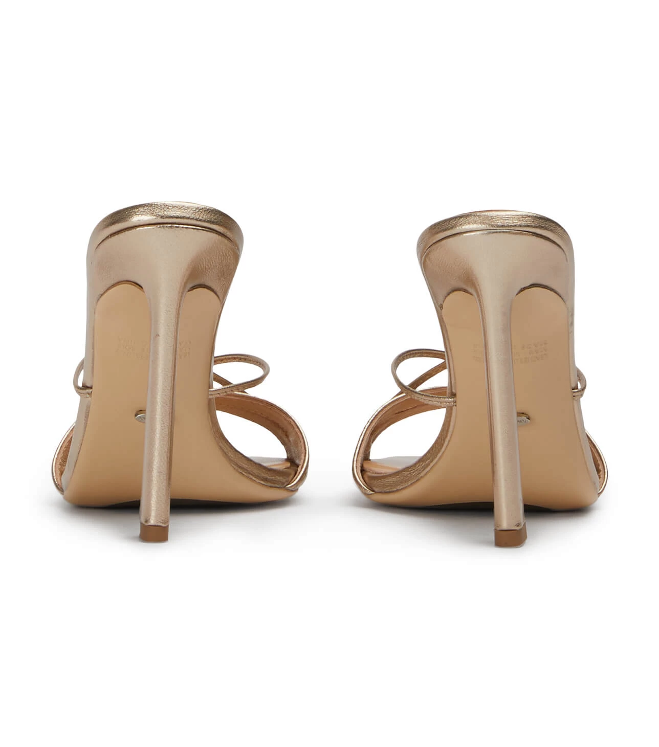 Vanquish Amber Nappa Metallic Heels 8 Vanquish Amber Nappa Metallic Heels - Image 6