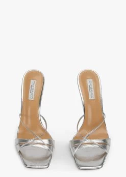 Vanquish Silver Nappa Metallic Heels -Tony Bianco Sales vanquish silver nappa metallic heels 720 2