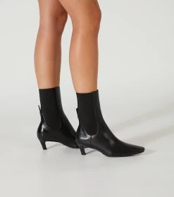 Verona Black Como Ankle Boots -Tony Bianco Sales verona black como ankle boots styled 1288 2