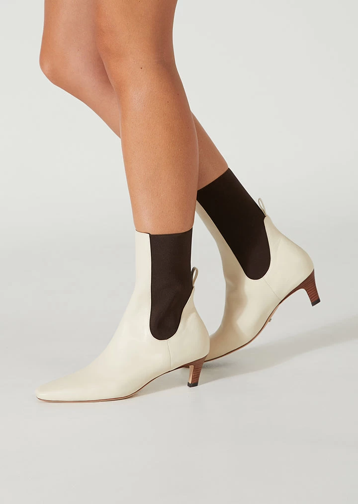 Verona Ecru Venice Ankle Boots 4 Verona Ecru Venice Ankle Boots - Image 2