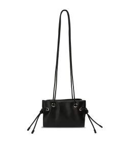 Vesper Black Leather Shoulder Bag -Tony Bianco Sales vesper black leather bags 1288 4