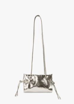 Vesper Silver Shine Shoulder Bag