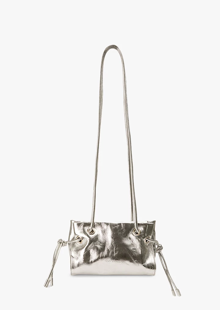 Vesper Silver Shine Shoulder Bag 3 Vesper Silver Shine Shoulder Bag