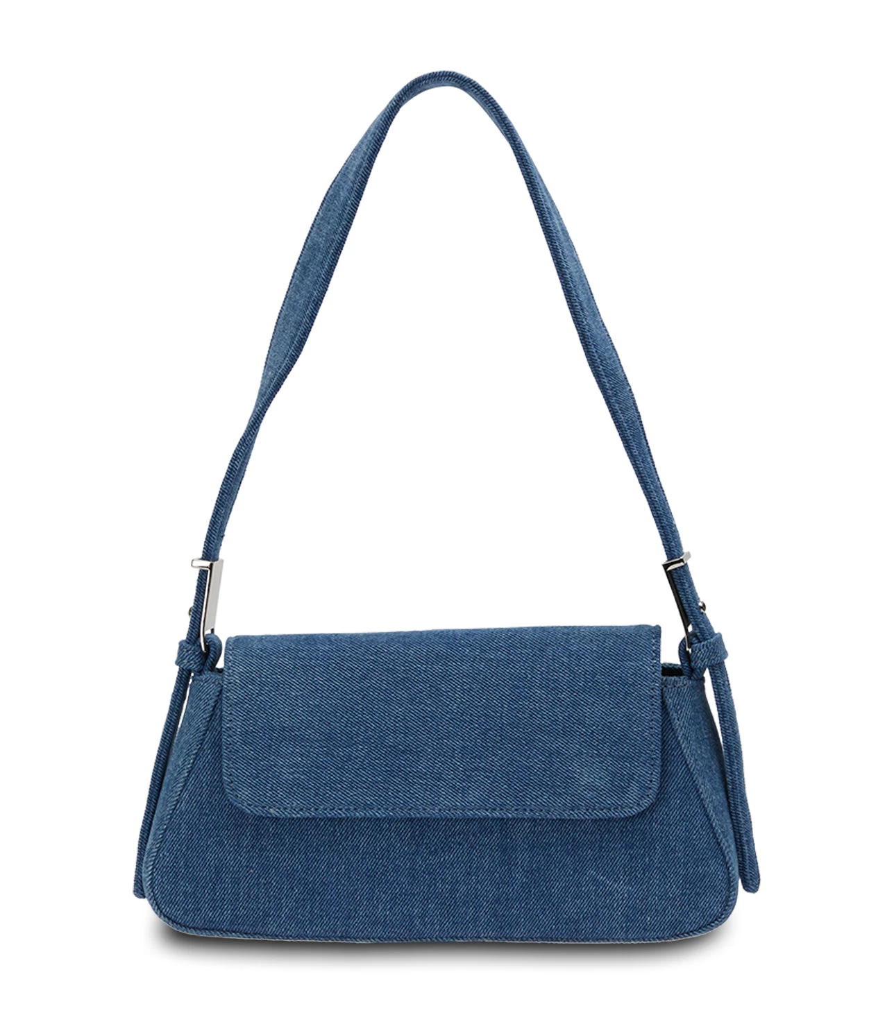 Villa Blue Denim Shoulder Bag 5 Villa Blue Denim Shoulder Bag - Image 3