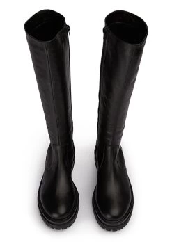 Wanda Black Venice Calf Boots -Tony Bianco Sales wanda black venice calf boots 720 2