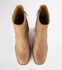 Westley Caramel Diesel/Choc Wax Ankle Boots -Tony Bianco Sales westley caramel diesel choc wax ankle boots 1288 2