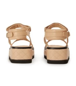 Zahara Beech Nappa Sandals -Tony Bianco Sales zahara beech nappa sandals 1288 4