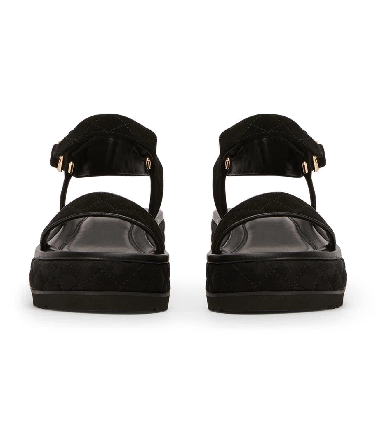Zahara Black Suede Sandals 9 Zahara Black Suede Sandals - Image 7
