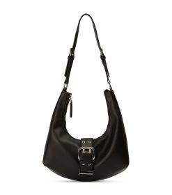 Zali Black Leather Shoulder Bag -Tony Bianco Sales zali black leather bags 1288 1