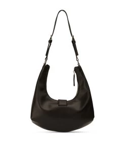 Zali Black Leather Shoulder Bag -Tony Bianco Sales zali black leather bags 1288 4