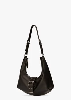 Zali Black Leather Shoulder Bag -Tony Bianco Sales zali black leather shoulder bag 720 2