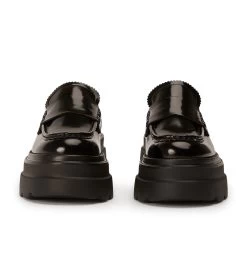 Zomp Black Hi Shine Casual Shoes -Tony Bianco Sales zomp black hi shine casual shoes 1288 3